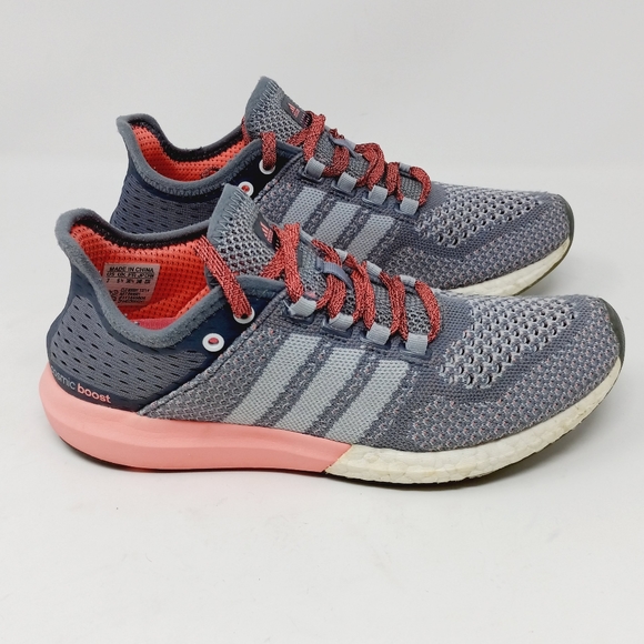 Adidas Women Shoe Cosmic Boost Size 7 Sneaker Running Athletic Pre Owned - Picture 2 of 11